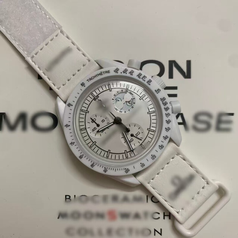 Foreign Trade Cross-Border European and American Co-Branded Swatc Quartz Waterproof Chronograph Luxury Fashion Men's and Women's Watch Foreign Trade Cross-Border European and American Co-Branded Swatc Quartz Waterproof Chronograph Luxury Fashion Men's and Women's Watch