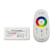 2.4G射频触摸控制器 4通道LED全触摸控制器RGBW灯条灯带吸塑套装