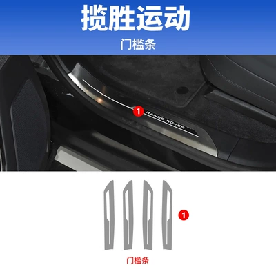 Rover Sport Special Central Control, Car interior film - 24-25-range-rover-sport-threshold-strip-tpu