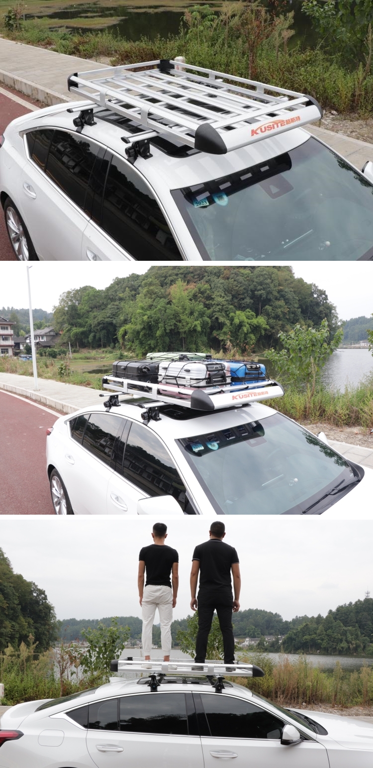 Crossbar Car Roof Rack Small Car Universal Roof Rack Sedan Modified Luggage Frame