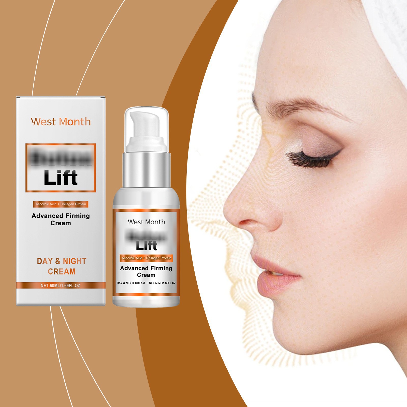 West Month Moisturizing Essence Lotion Moisturizing and Hydrating Facial Skin Rejuvenating Young Vitality