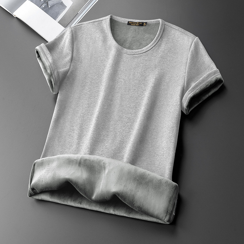 매우 두꺼운 실버 폭스 벨벳-라이트 플로럴 그레이