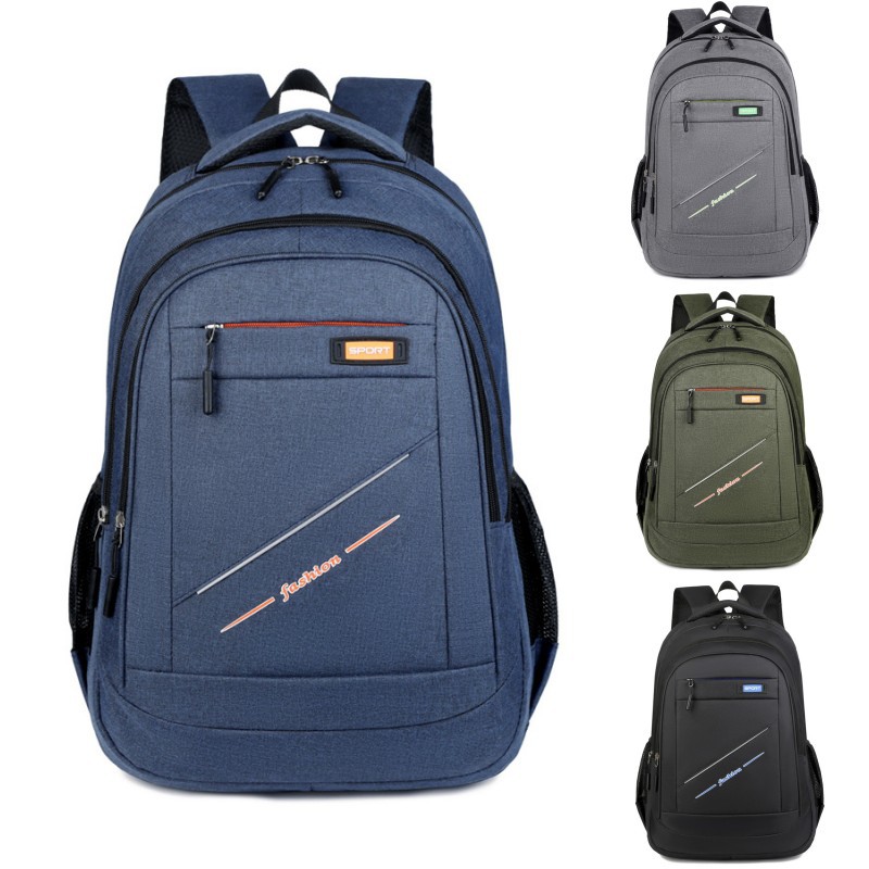 Mochila casual para hombre, bolso de computadora de viaje de negocios de gran capacidad de moda, mochila ligera multifuncional para viajes de negocios