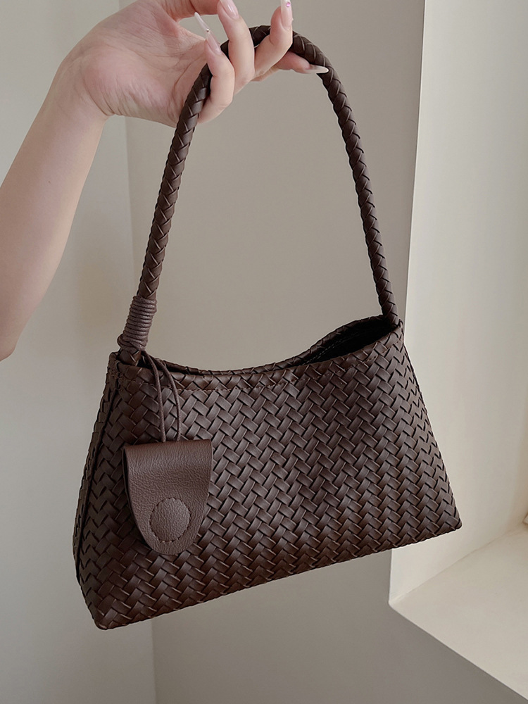 small design woven underarm bag