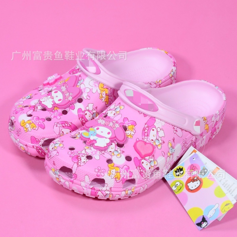 Crocs-style slippers
