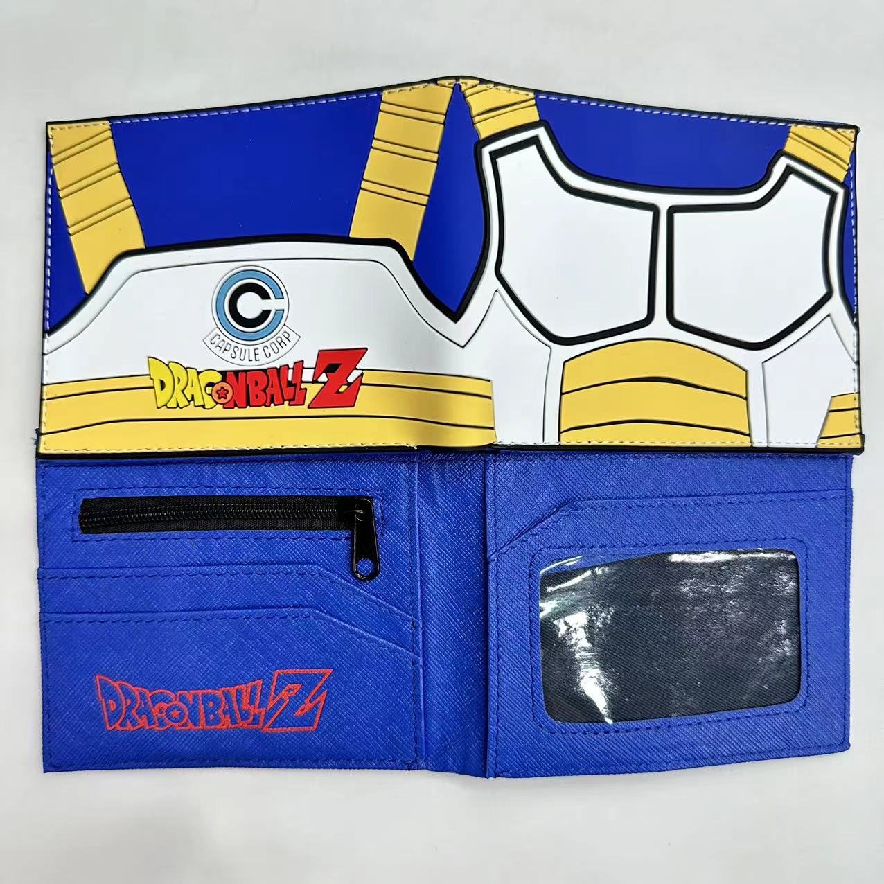 Anime nuevo Dragon Ball dragón Bola de silicona cartera tortuga Wu corto estudiante cartera masculina