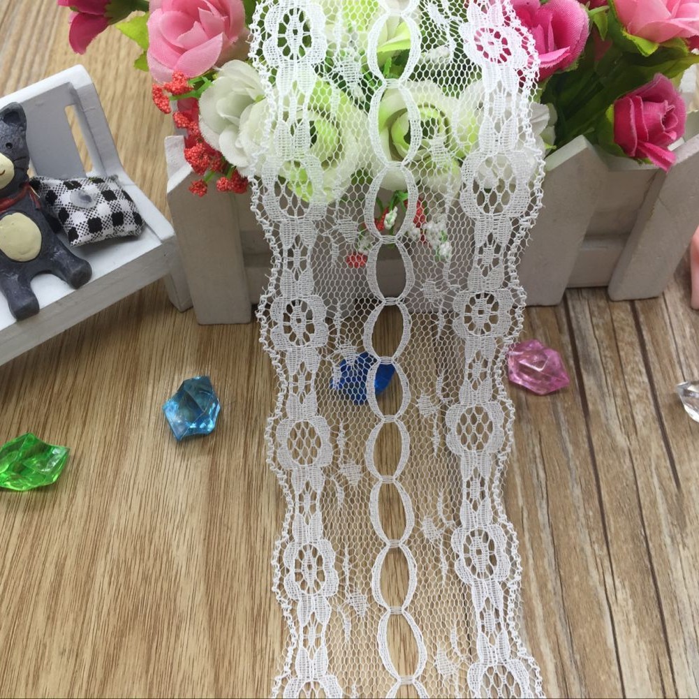 花边现货 diy无弹爆款蕾丝花边  服装辅料  728#   6.5cm