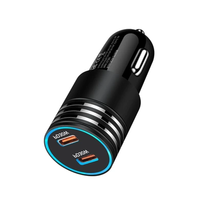 60W double PD car charger: Mobil şarj cihazları