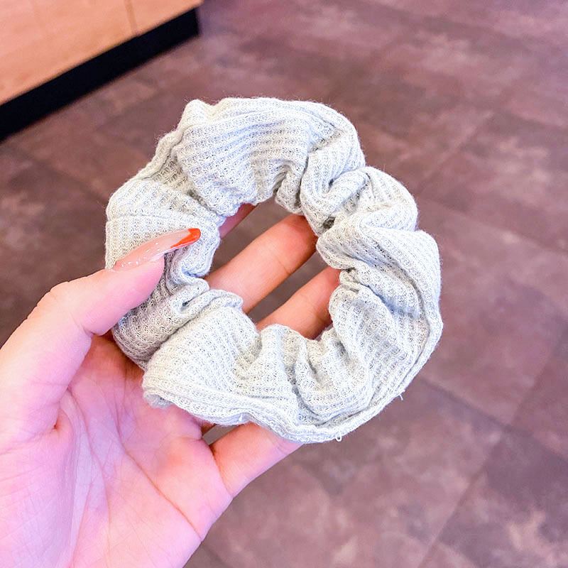 Coletero estilo coreano fresco y sencillo para mujer, lazo para moño estilo Mori, accesorio de alta gama para cola de caballo con estampado de lunares y cuadros.