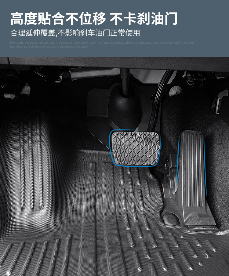 Suitable for 23-24 Mazda Cx50 Car Floor Mats, Stain-Resistant Tpe Floor Mats, Trunk Mats, Seat Back Mats