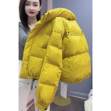 短款羽绒服女冬季2025新款时尚韩版加厚小个子面包服鸭绒外套爆款