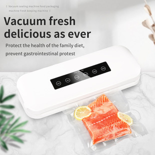 Amazon cross-border explosions vacuum sealing machine small household large suction kitchen food preservation packaging machine