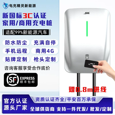 National Standard 3C Certified New Energy Electric Vehicle Charging Station 7Kw Household Ac 32A Byd Fast Charging