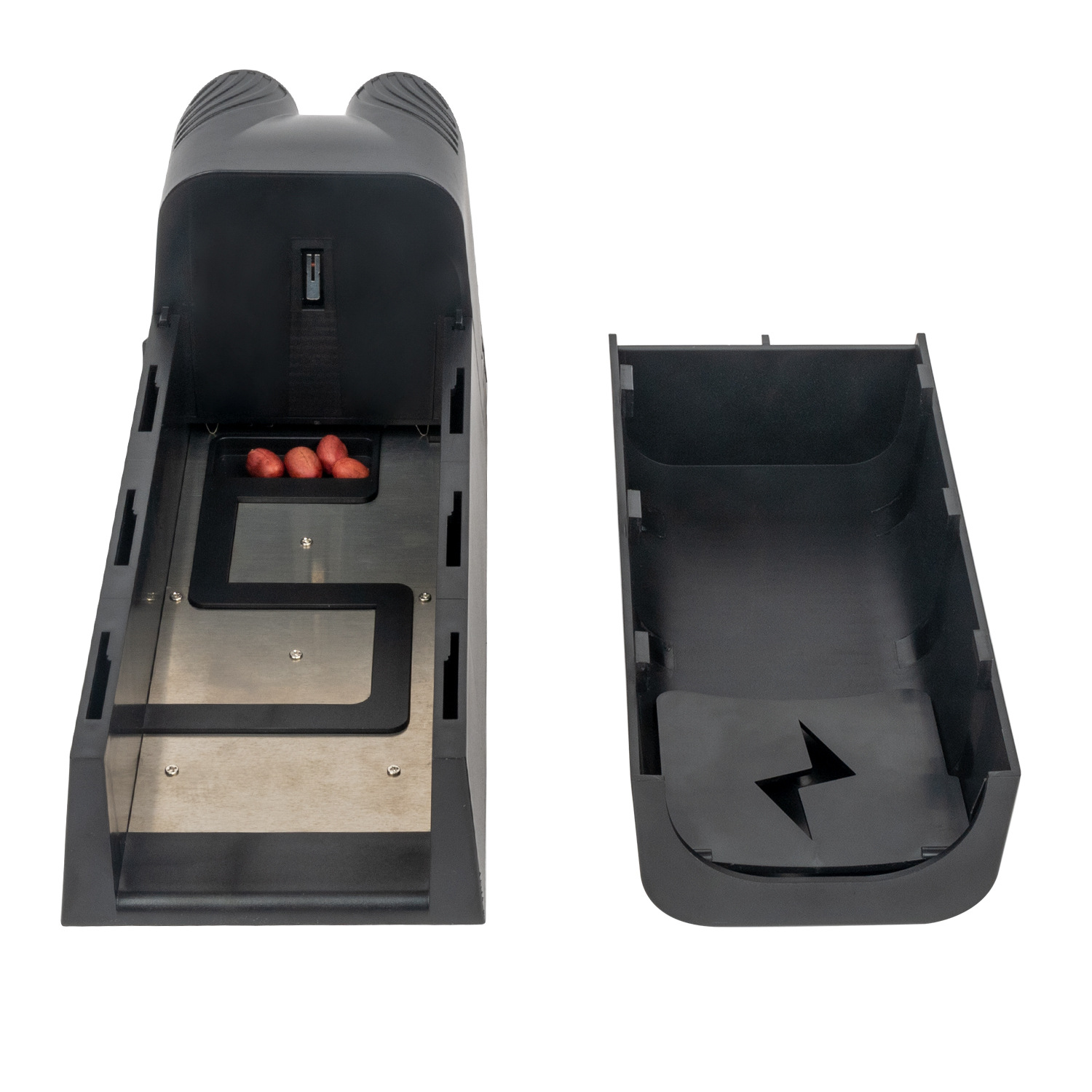 En stock ratonera del hogar artefacto eléctrico ratonera trampa de ratón automática de alta presión jaula de ratón ratonera eléctrica