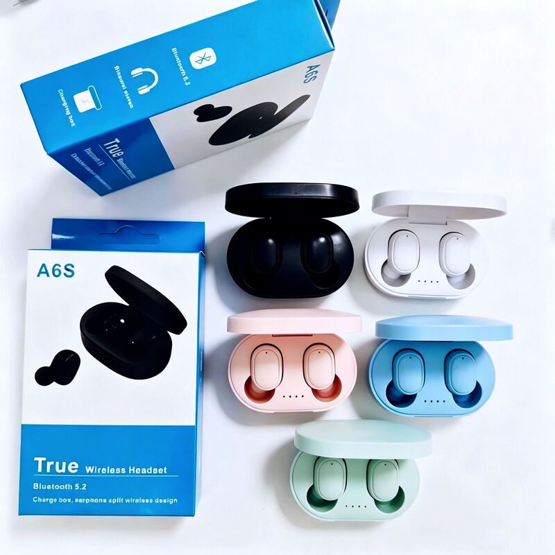 Cross-Border Hot-Selling A6S Bluetooth Headphones, Sports 5.3 In-Ear Ultra-Long Battery Life Bluetooth Wireless Stereo Headphones Cross-Border Hot-Selling A6S Bluetooth Headphones, Sports 5.3 In-Ear Ultra-Long Battery Life Bluetooth Wireless Stereo Headphones