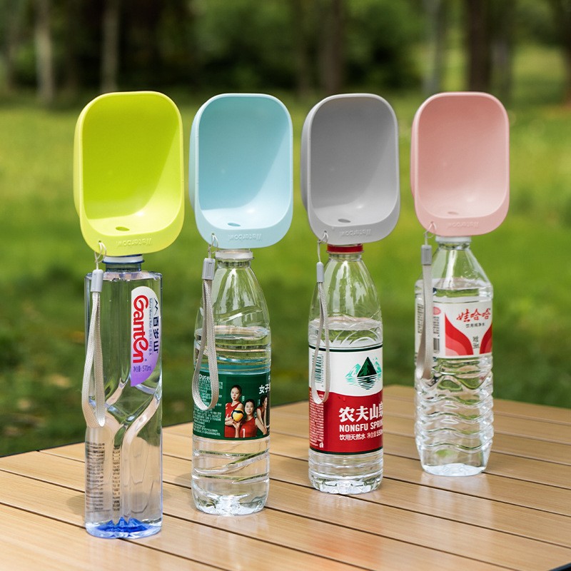 factory direct sales pet outing portable cup dog drinking water multifunctional water feeder portable pet supplies