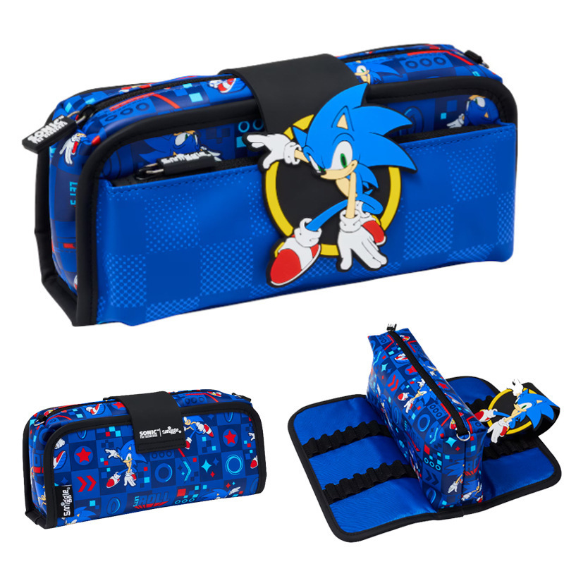 オーストラリアン Smiggle 子供用ランドセルソニックソニック大型漫画バックパック大容量バックパック男性と女性用|undefined