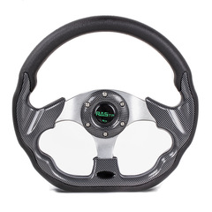 車の改造競争レーシング四季ステアリングホイール 13inch ゲームステアリングホイールカートステアリングホイール RASTP