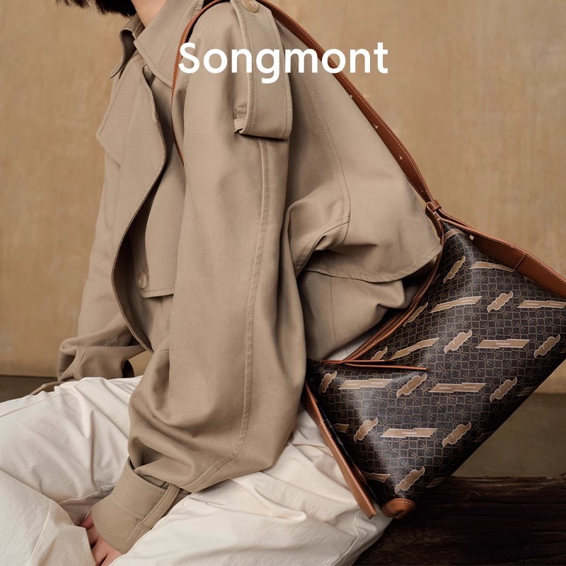 Borsa a tracolla singola Songmont Shanxia Yousong Small Bagagli Hobo mezza giornata inattiva serie stile cinese_voghion.com