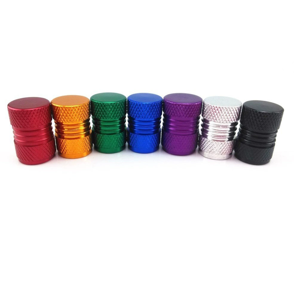 Поставка автомобильных шин цвет алюминиевый колпачок клапана ступицы колеса крышка клапана Пылезащитный колпачок защитный колпачок