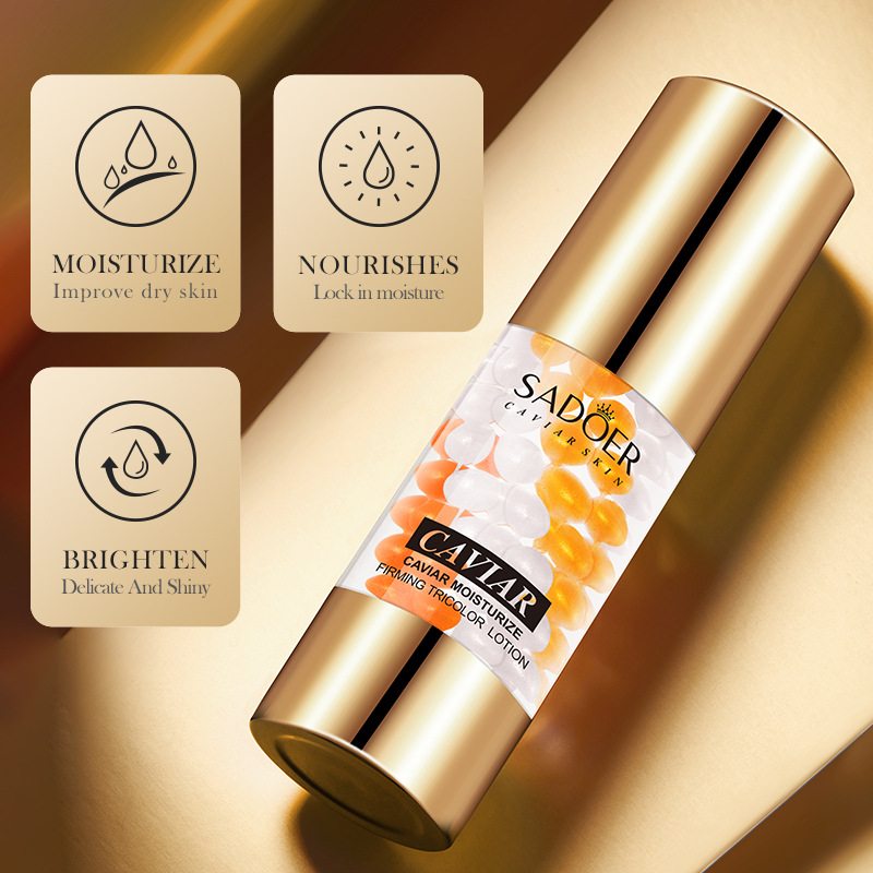 L'essence tricolore de caviar entièrement anglais hydrate, raffermit, hydrate et illumine le teint 2023_voghion.com