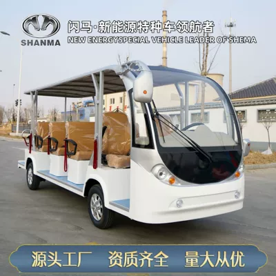 Electric sightseeing bus 11-seat tourist Elektrikli qolf avtomobilləri