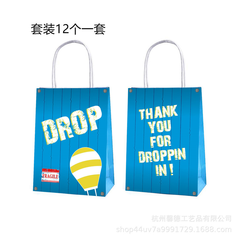 BD008 specials drop rise thank you holiday party shopping gift tote bag
