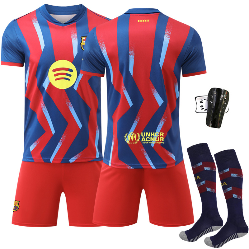 Conjunto de Uniforme de Fútbol N° 10 de Poliéster para Deporte y Fútbol