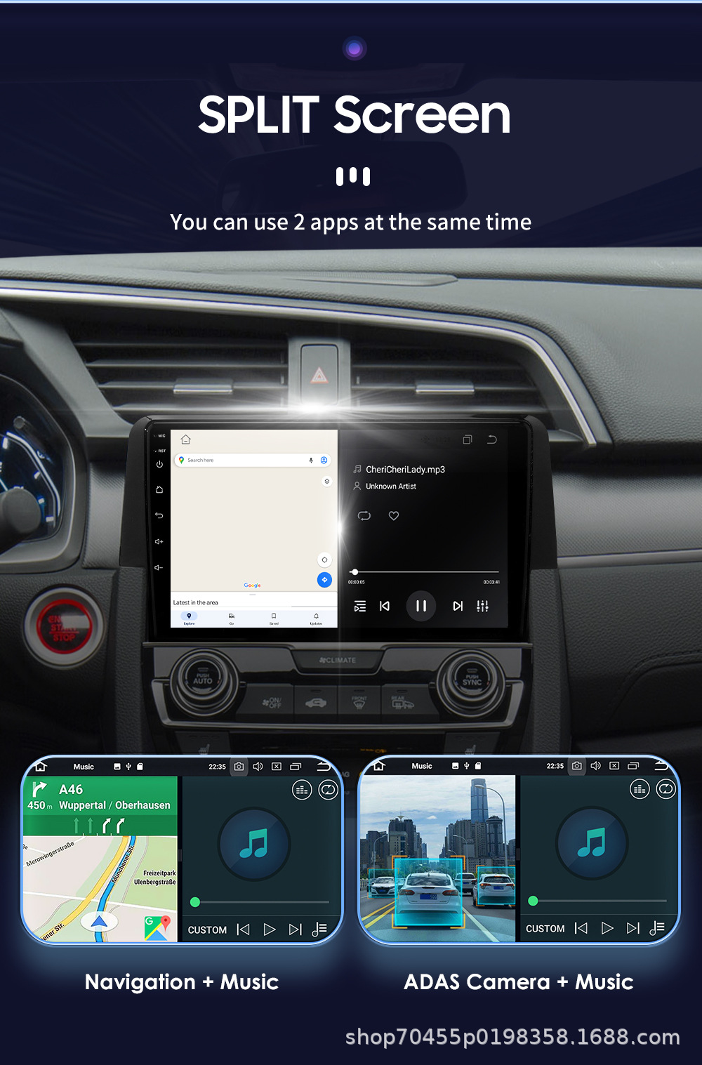Cross-border for Nissan Teana 13-2018 Nissan Teana Altima Car Android Navigator