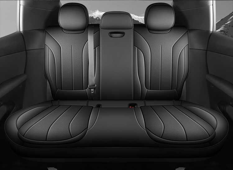 26 models of Lynk & Co 07 EM-P car seat covers, suitable for all seasons, full-coverage leather seat cushions with perforated design