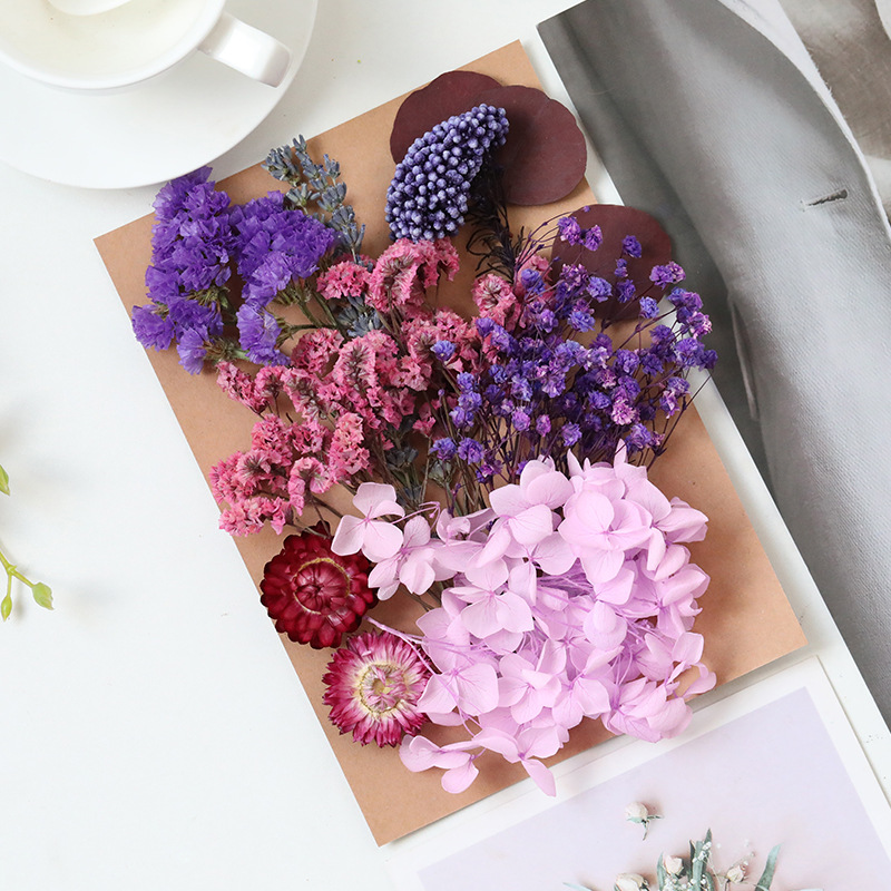 Flor seca flor eterna marco de fotos en relieve paquete de material flotante hecho a mano aromaterapia ventilador redondo actividad salón grupo edificio transfronterizo al por mayor