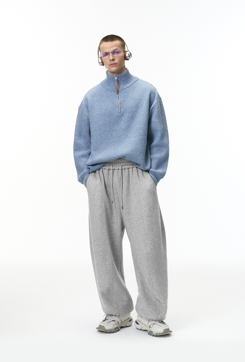 Leggings Blade 26 Printemps et Été Nouveau Pantalon de survêtement décontracté en polaire à jambes larges_voghion.com