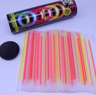 Glow Stick Bracelets 100 Concert Douyin Manufacturer Wholesale Glitter Stick Glow Toy Disposable Glow Stick