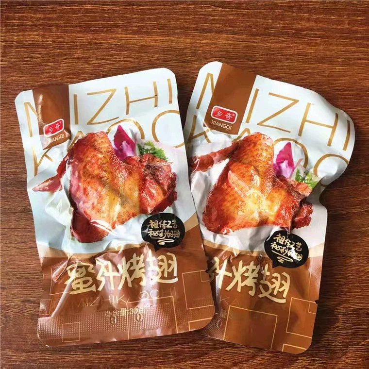 Xiangqi honey juice grilled wings 30 grams of housekee, honey hot cola wing net red relief, loquat snacks sweet hot duck wings