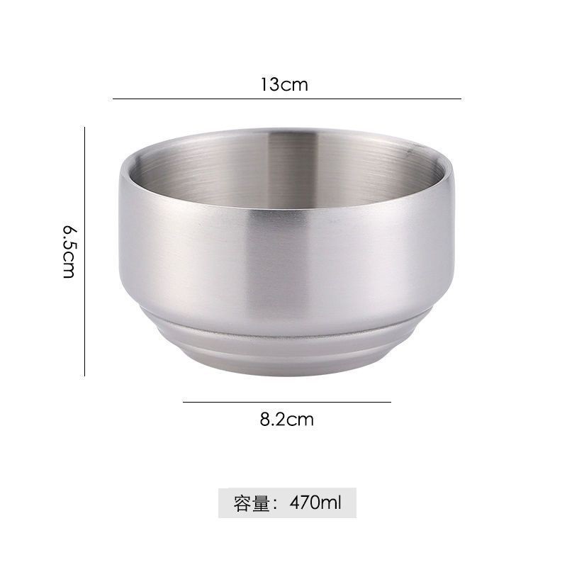 13cm 자연색 한국 밥 그릇 (커버 없음)