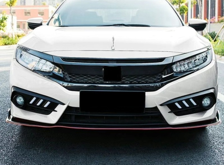 Suitable for Honda 10Th Generation Civic 16-21 Models, Reversing Mirror, Fuel Tank Cap, Hood, Grille, Door Edge Strip, Handle