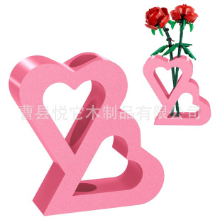 ľ�|�eľ���仨ƿľ���p���Ļ�ƿDouble Heart Vase�b�ƿ���l