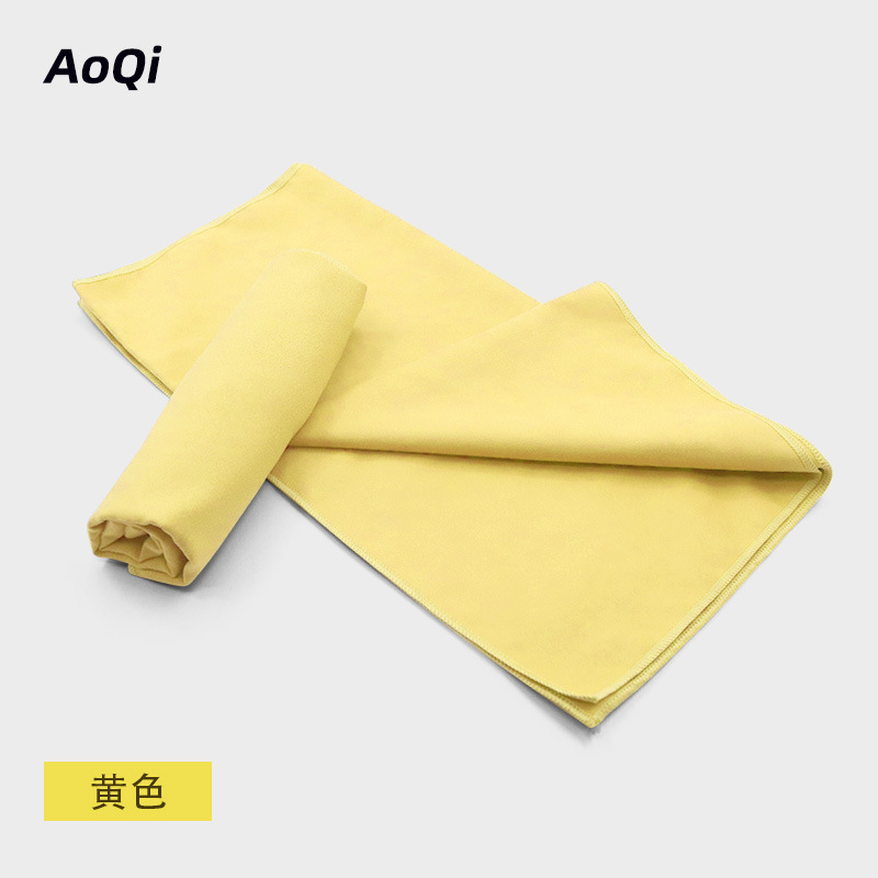 Toalla deportiva de secado rápido de microfibra de doble cara, toalla de yoga, gimnasio, natación o playa al por mayor