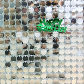 厂家批发风动板风动板亮片珠片婚庆圣诞节日派对舞台风动板装饰