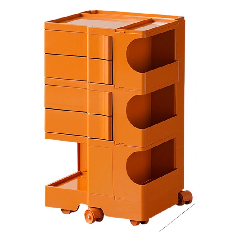 Скандинавский шкаф Вращающийся шкаф Креативный шкаф для макияжа Простой тумбочка для закусок шкаф Бобби шкаф многослойный шкаф для хранения