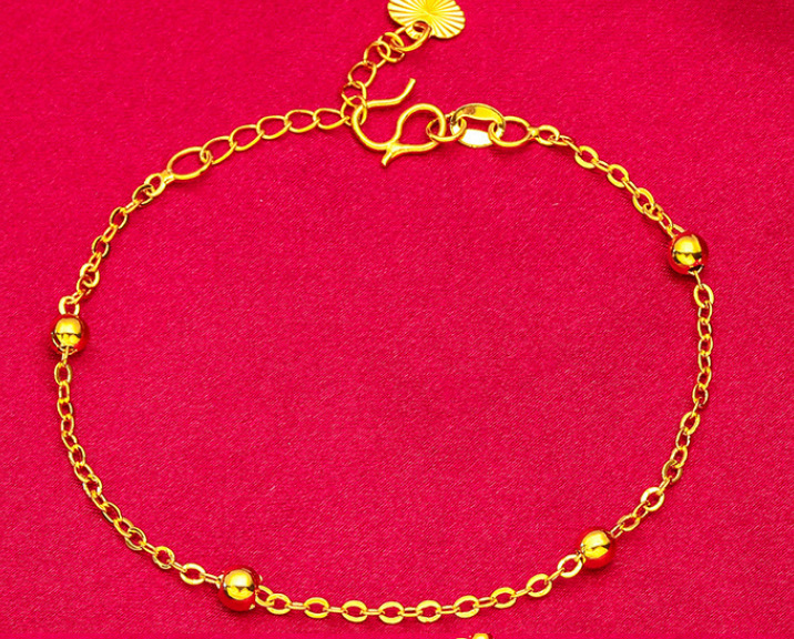 Bijoux unisexes Collier de perles en or à la mode Bracelet de bijoux collier bracelet_voghion.com