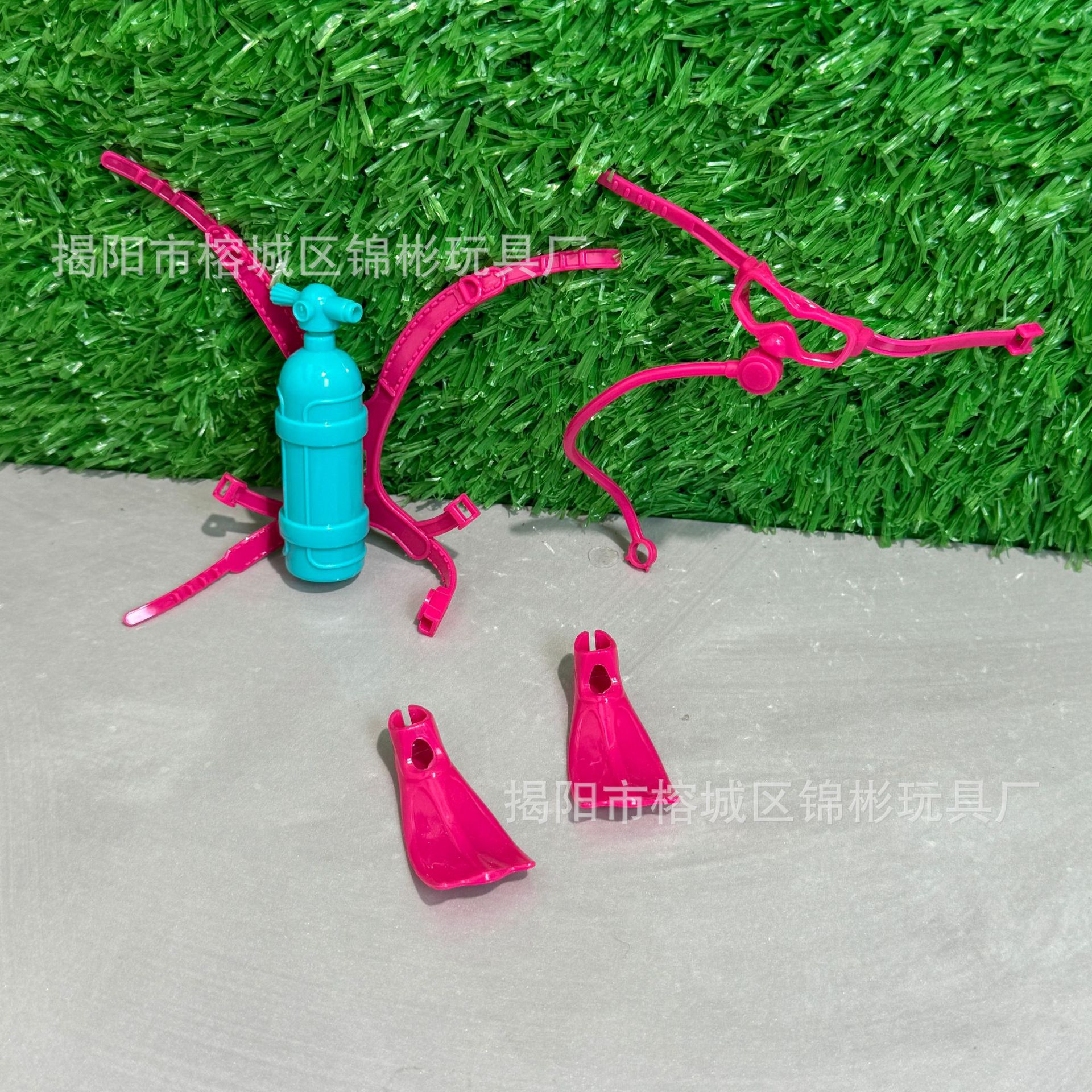 Europe and the United States 6 minutes 30cm Barbie doll diving equipment oxygen cylinder diving glasses diving flippers manufacturers wholesale
