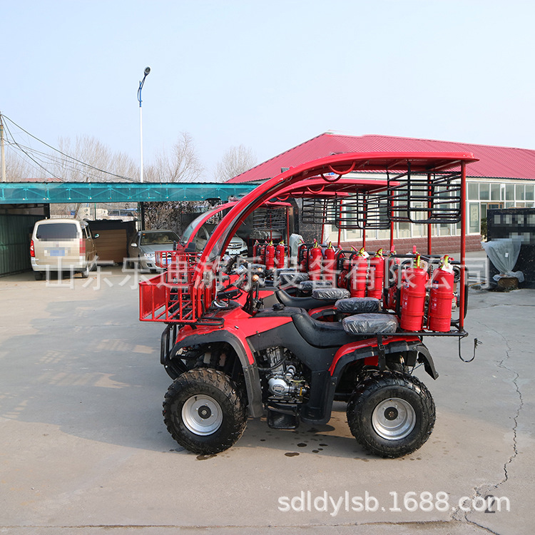 微型四轮消防摩托车 四轮沙滩越野车摩托车 四轮消防摩托车