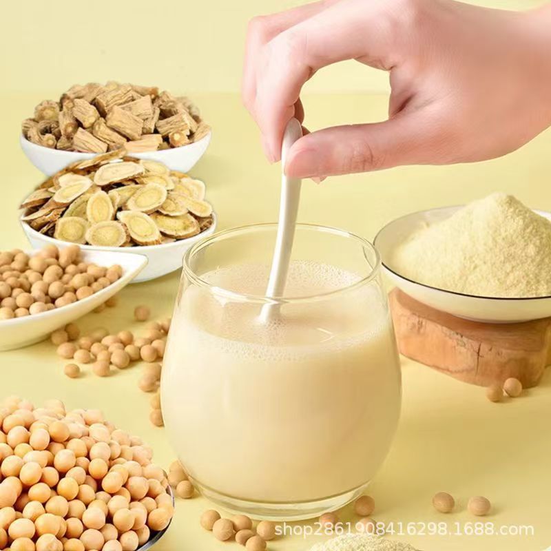 Huang Qi Dang Shen Soy Milk Powder 175g Instant Herbal Meal Replacement Drink 7 Single-Serve Sticks key features