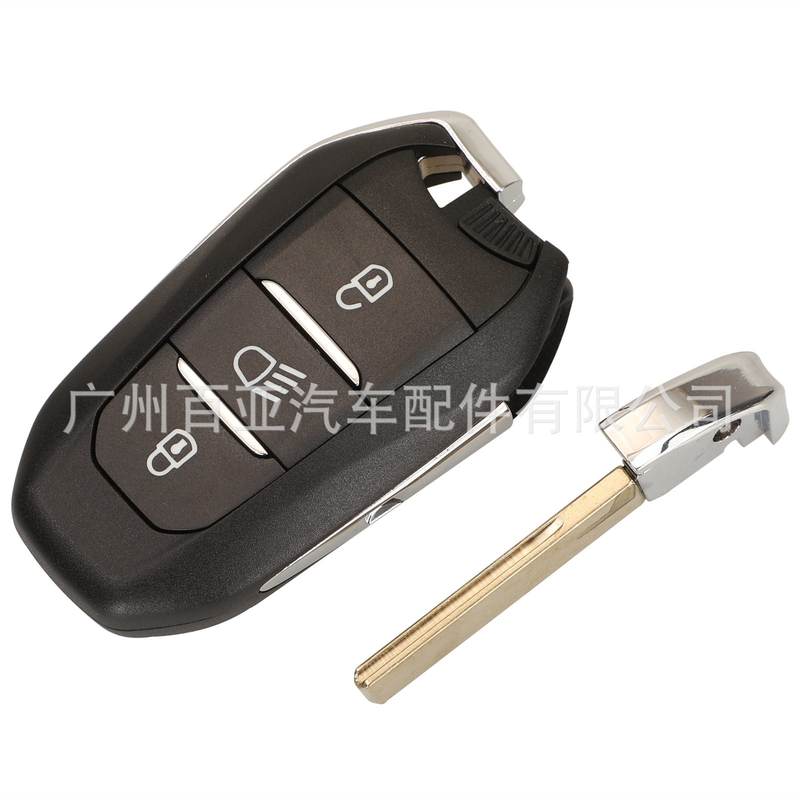 Suitable for Peugeot Citroen 3 key DS smart remote control car key 433 MHz4A chip ID46 chip