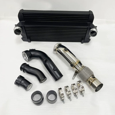 Intercooler Fluid Filling Pipe Kit Downpipe Suitable for Bmw N55 535I 640I F10 F12 F13