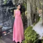 露背爆款无袖夏季连衣裙
