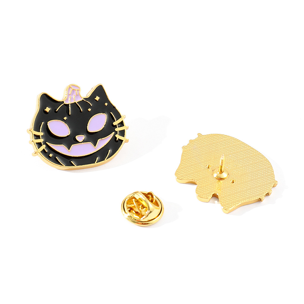 Cartoon Style Pumpkin Skull Ghost Alloy Plating Unisex Brooches display picture 4