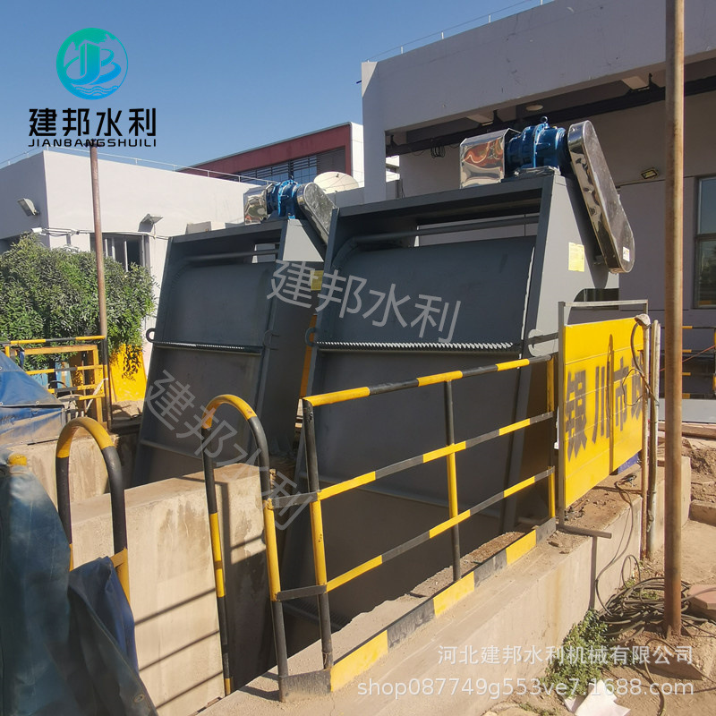 厂家批发供应 污水处理厂 碳钢回转式格栅除污机 不锈钢清污机
