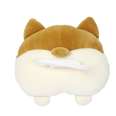 Plush Car Seat Back Armrest | Car tissue box/set